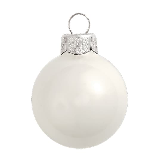 Whitehurst 28ct. 2&#x22; Shiny Glass Ball Ornaments